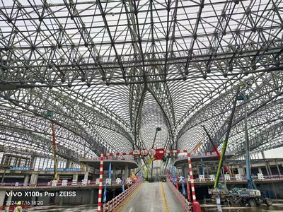 白云机场T3施工现场